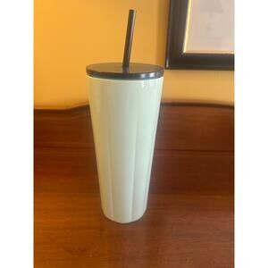 Starbucks 2022 Valentines Mint Green‎ Scalloped Stainless Steel Tumbler  24 Oz